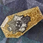 DIY Кристалл эпоксидная смола, форма Хэллоуин ящик для хранения гроба зеркало силиконовая форма