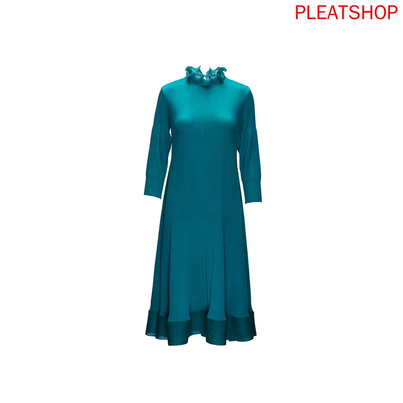 Женское облегающее платье MIYAKE летнее в европейском и американском стиле с