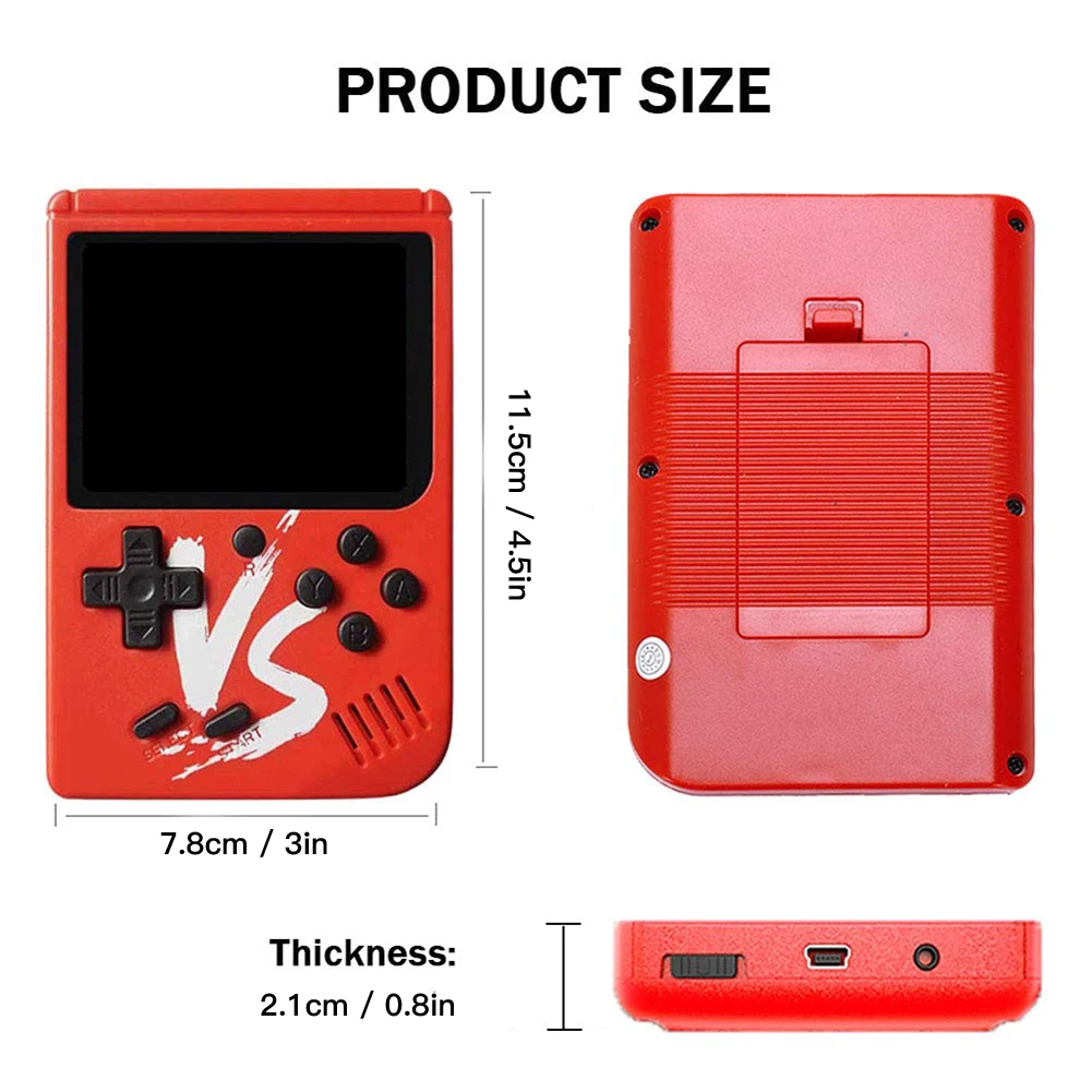 500 классические игры ретро консоль для видеоигр портативная игровая Карманная