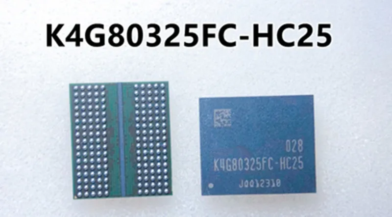 

100% тест K4G80325FB-HC03 K4G80325FB-HC25 K4G80325FB-HC28 H5GQ8H24MJR-R0C H5GQ8H24MJR-R4C NEC и BGA
