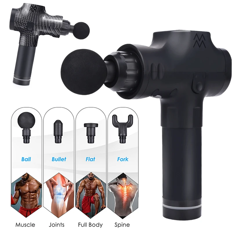 

Vibrating Therapy Device Durable Multicolor Crossfit Massage Body Muscles Durable 3 Files Shoulders