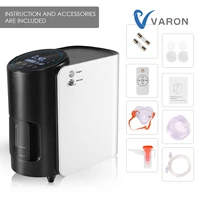 varon 1 7lmin adjustable home atomization large screen mini oxygen generator machine oxygen concentrator