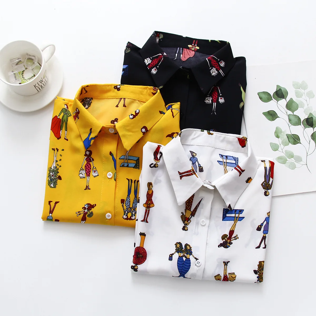 Новинка Сезон осень Женские Модная одежда с длинными рукавами хлопковые