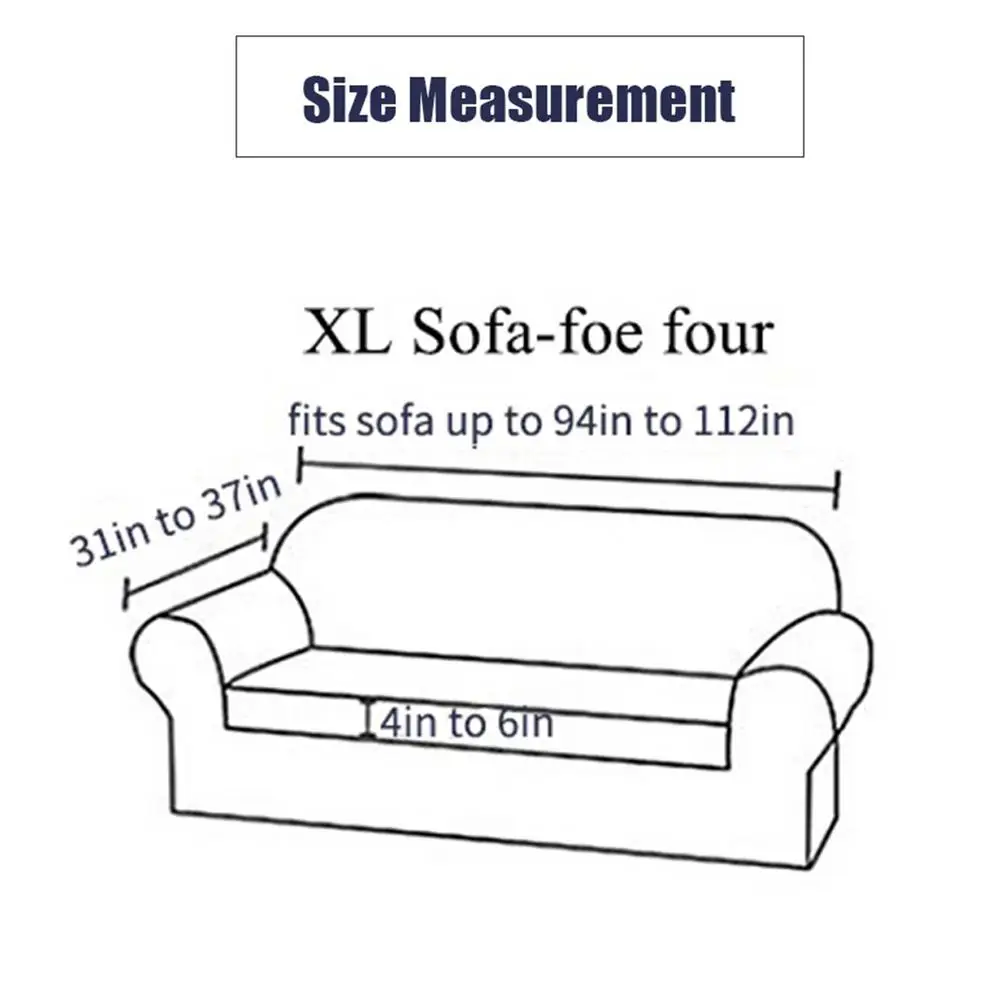 

Washable Sofa Cover Super Soft Milk Silk Fabric Sofa Slipcover Elastic Sofa Covers For Living Room