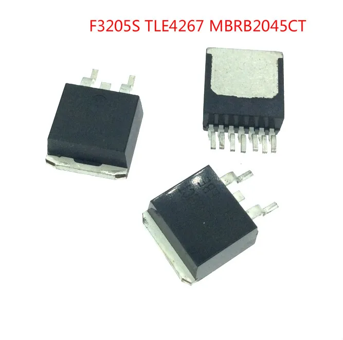 

3pcs for BMW Handbrake X5 triode chip F3205S TLE4267 MBRB2045CT IC transponder