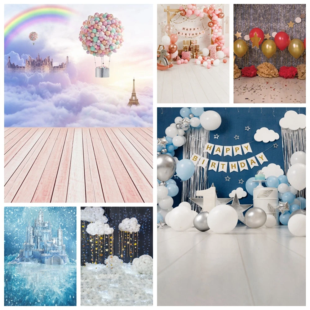 Пиратские облака воздушный шар ферма замок Рождество Новорожденный ребенок день