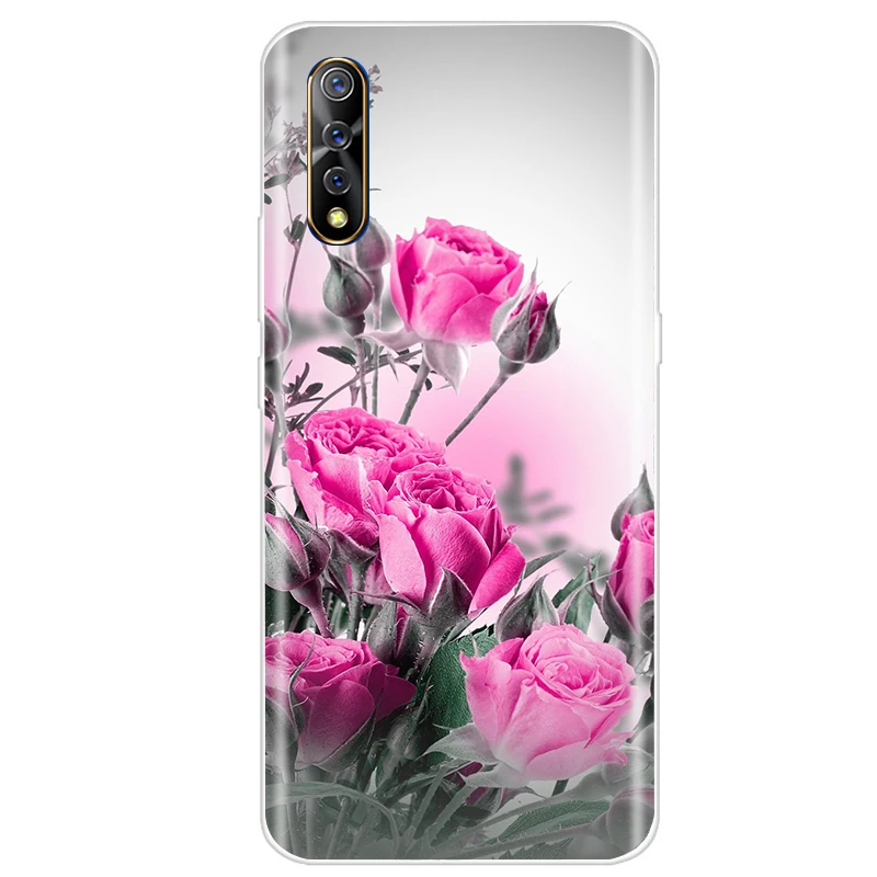 Чехол для Vivo V17 Neo Мягкая силиконовая задняя крышка чехол 1907 v1904 S1 мягкий V 17 Нео