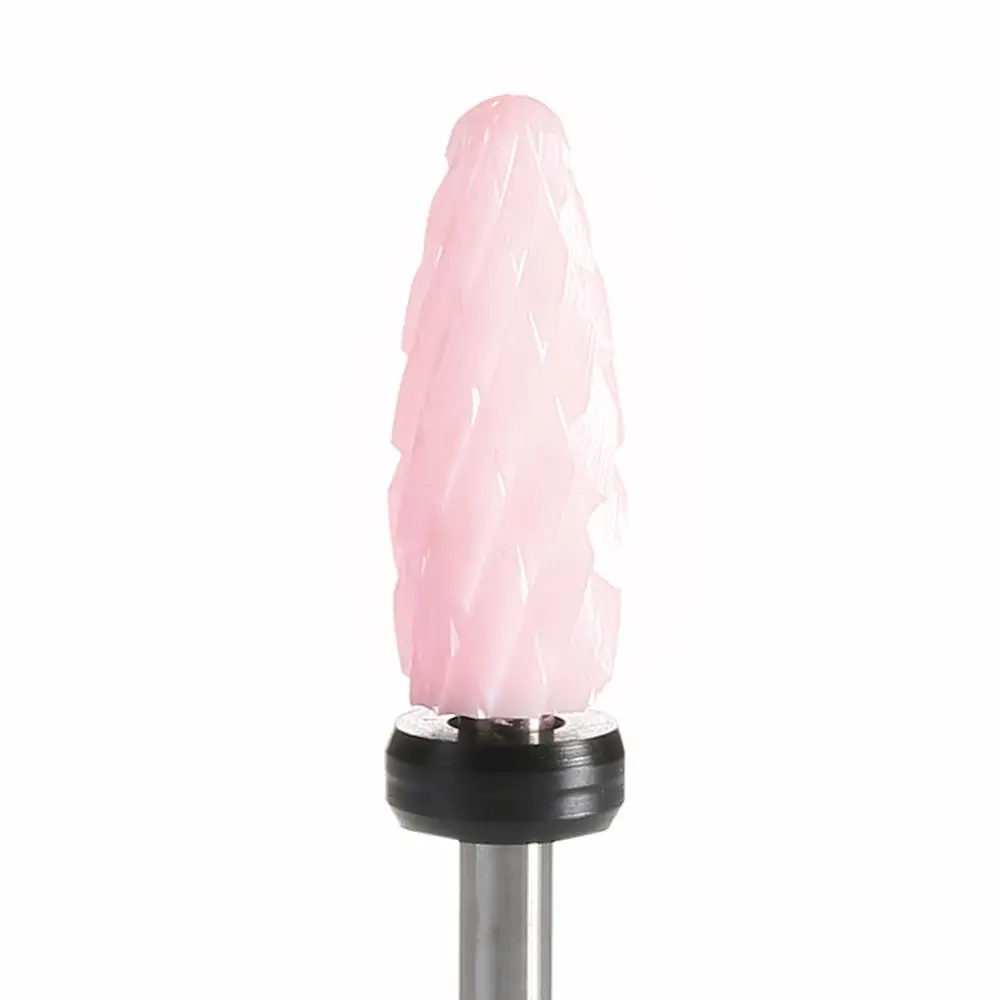 XC-Pink SpeTool 1 шт. высококачественный керамический сверло для ногтей вращающийся заусенец для электрических маникюрные машинки педикюрные пилки Инструменты для ногтевого салона - Цвет: XC-Pink