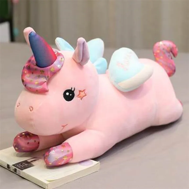 Новое поступление кукла-единорог летающая лошадь плюшевая игрушка супер мягкая