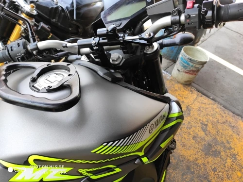 Мотоцикл для Yamaha mt 09 MT-09 MT09 tracer 2016 2017 2018 2019 стабилизирующий кронштейн рулевого