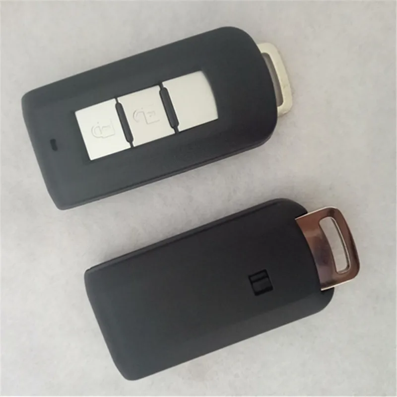 Чехол для смарт ключей DAKATU с дистанционным управлением 2 кнопки брелок Mitsubishi