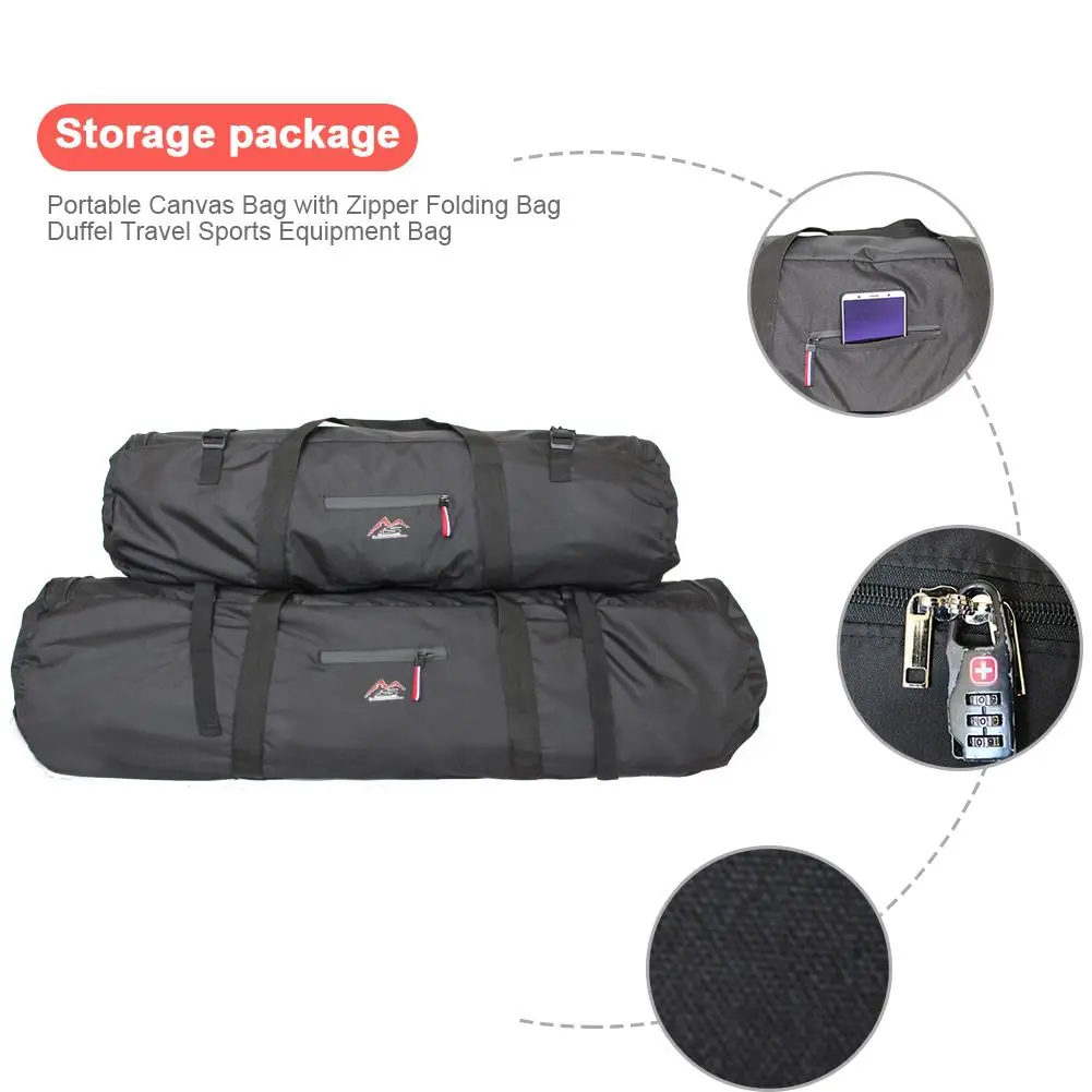 Новый дизайн 2019 уличный Многофункциональный складной мешок для палатки