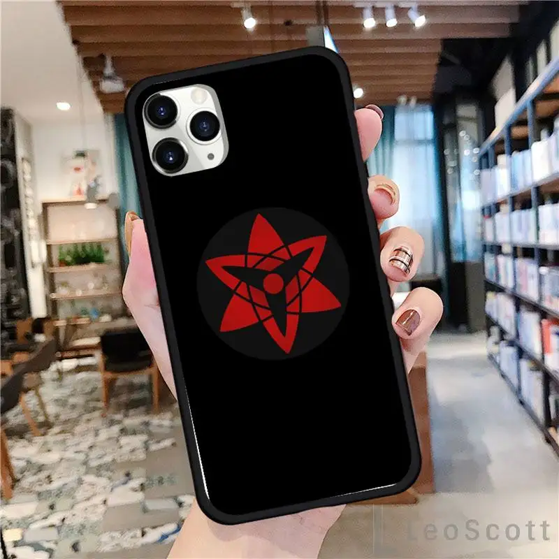 

Naruto Akatsuki Kakashi eye LOGO Phone Case For iphone 8 11 12 Redmi note 8 9 s huawei p 30 pro lite plus cover shell funda