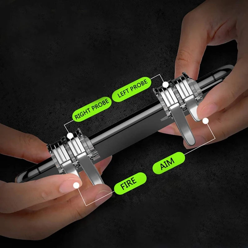 Мобильный игровой контроллер для PUBG геймпад с триггером кнопка прицела L1R1 L2 R2