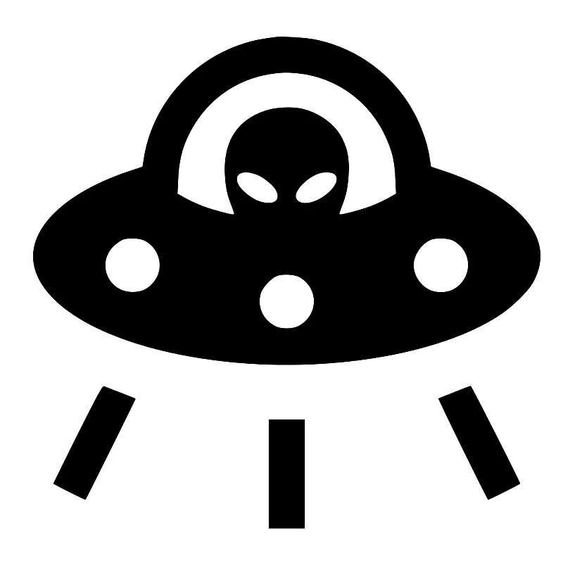 CS31107# наклейки на авто НЛО Чужой водонепроницаемые машину наклейка для