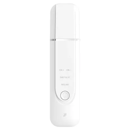 Белый Xiaomi inFace Ultrasonic Ion Cleansing Instrument Massage Skin Scrubber Peeling Shovel Facial Pore Cleaner Machine - Цвет: Белый