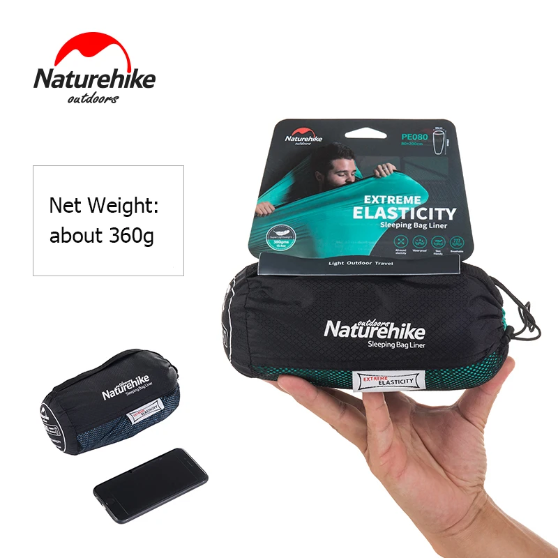 Naturehike подкладка для спального мешка мамы одиночная сверхлегкая портативная