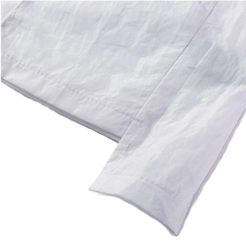 

Summer High Street Style Japanese Kimono Shirt Men Black White Cardigan Hip Hop Jacket Harajuku Fashion Sunscreen Capes