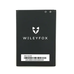original 2500mah swb0115 battery for wileyfox swift mobile phone in stock high quality batterytracking number free global shipping