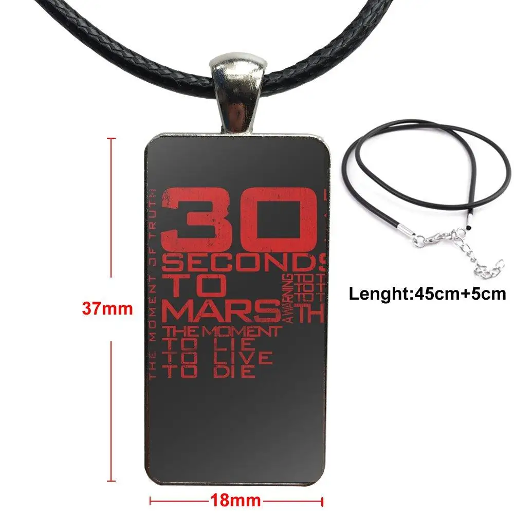 Второй к Марсу 30stm черный для женщин девочек стеклянный кабошон ручной работы