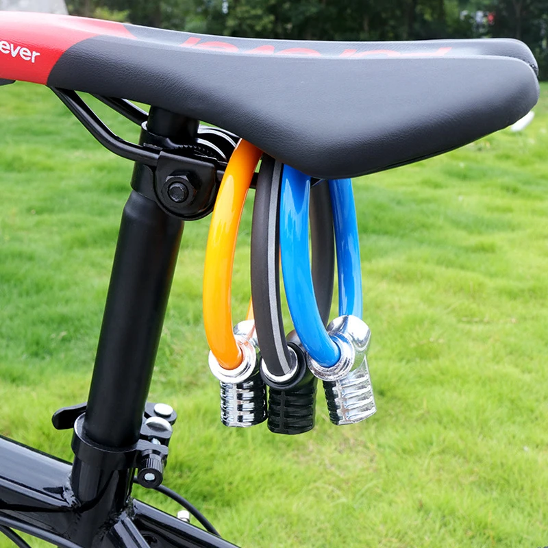 

Bike Lock Bicycle ring lock anti-theft lock Bicycle portable mini safety lock Racket lock Bold cable lock Bicycle Accessories