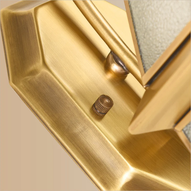 Светодиодный уличный светильник Европейский настенный медный со