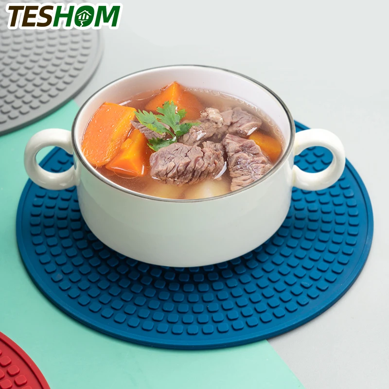 Подставки TESHOM для напитков Силиконовый Многофункциональный термостойкий