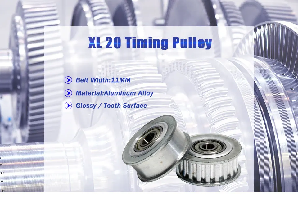 LUPULLEY XL 20 т Зубчатый Ремень натяжной шкив с/без зубьев Ширина ремня 11 мм Ilder шкив 3d принтер аксессуары