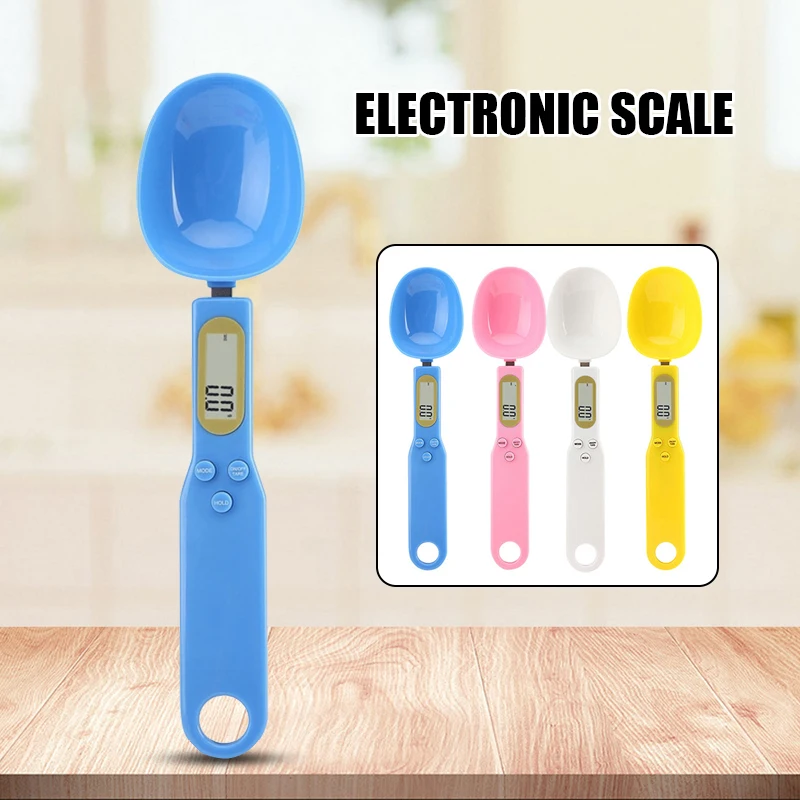 

Портативные цифровые кухонные весы с ЖК-дисплеем, электронные весы для приготовления пищи, мерная ложка, 500 г, 0,1 г, зеркальные кухонные весы