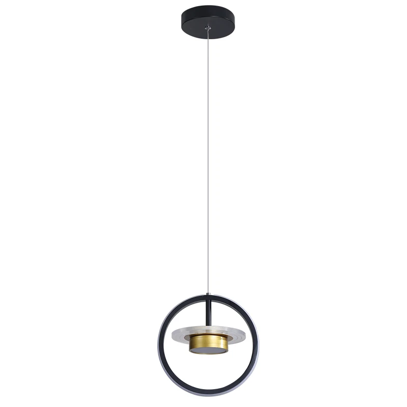 

Modern Led Pendant Lights for Bedroom Bedside Kitchen Living room Loft Home Black Hanging ceiling Lamp decoration Light Fixtures