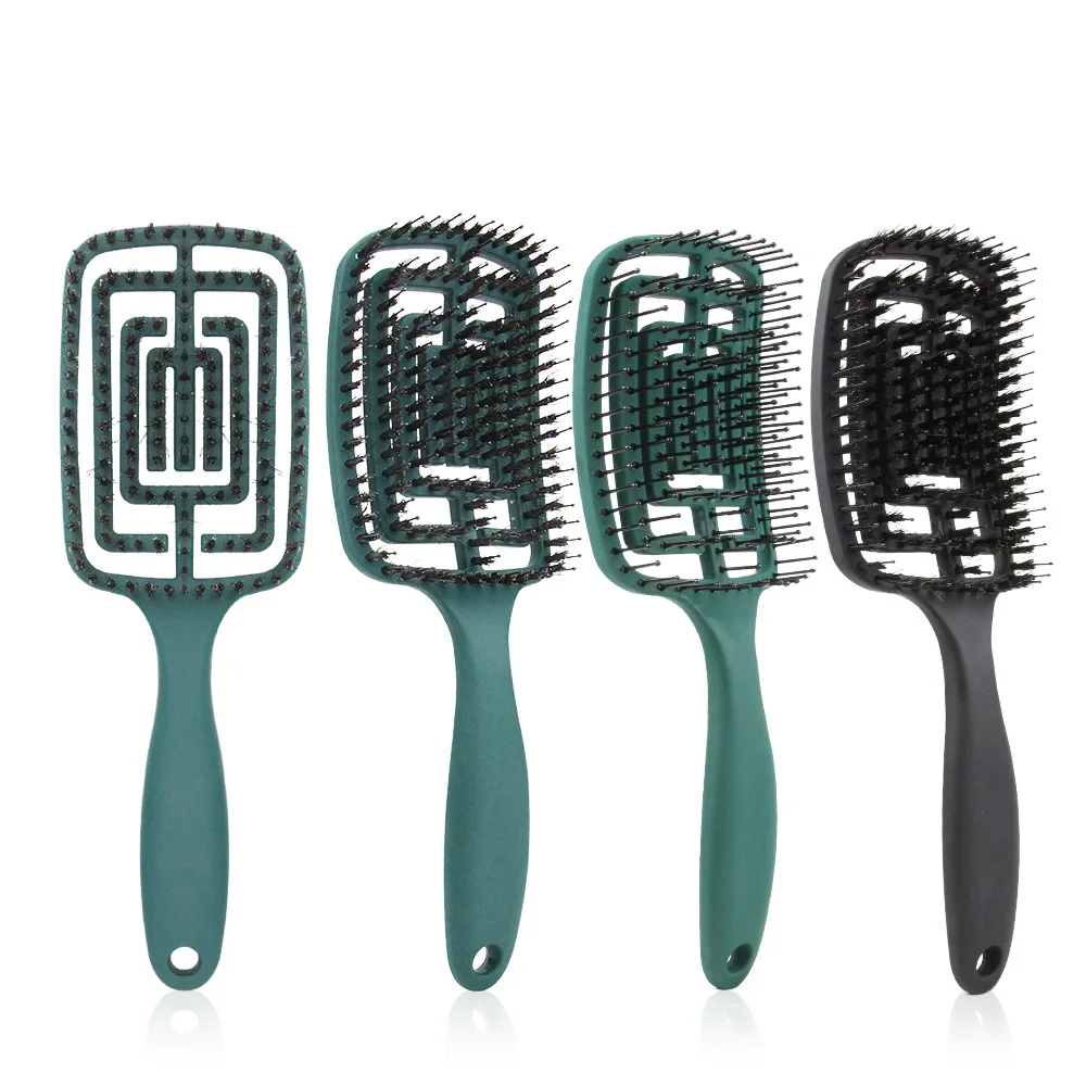 

Hair Brush Scalp Massage Comb Curling Comb Air Cushion Plastic Comb Bristles Air Bag Comb Household Massage Hairdressing Comb