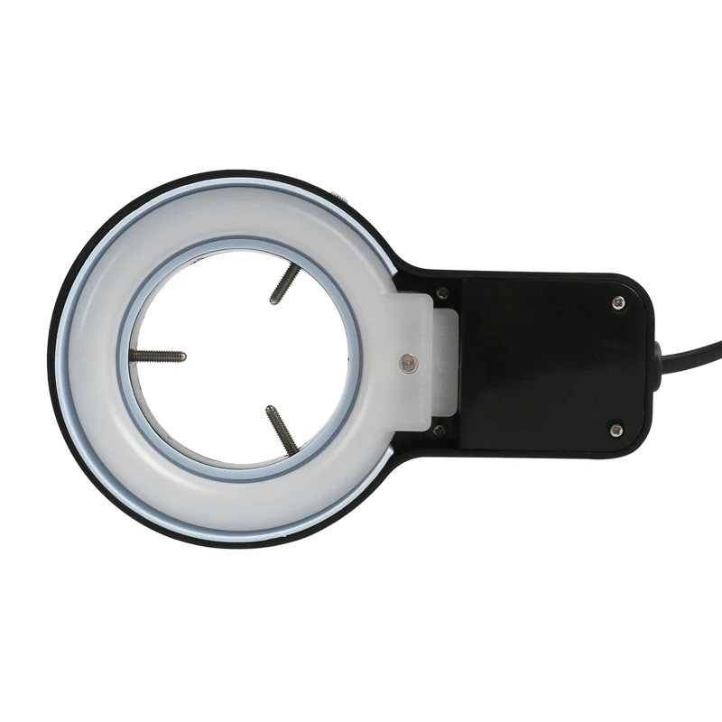 Lâmpada de Microscópio com Iluminador de Anel Fluorescência 110v220v 8w para Microscópio Estéreo Industrial Hdmi Usb Câmera de Vídeo Peças e acessórios p/ microscópio