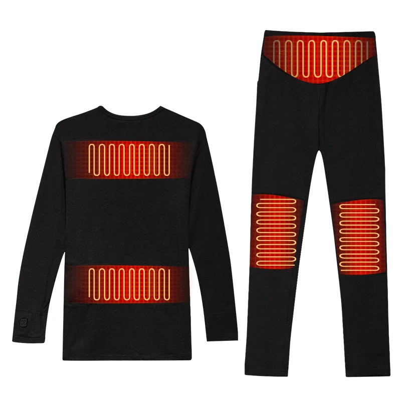 Спасательное мужское термобелье с подогревом одежда батареи для зимних занятий