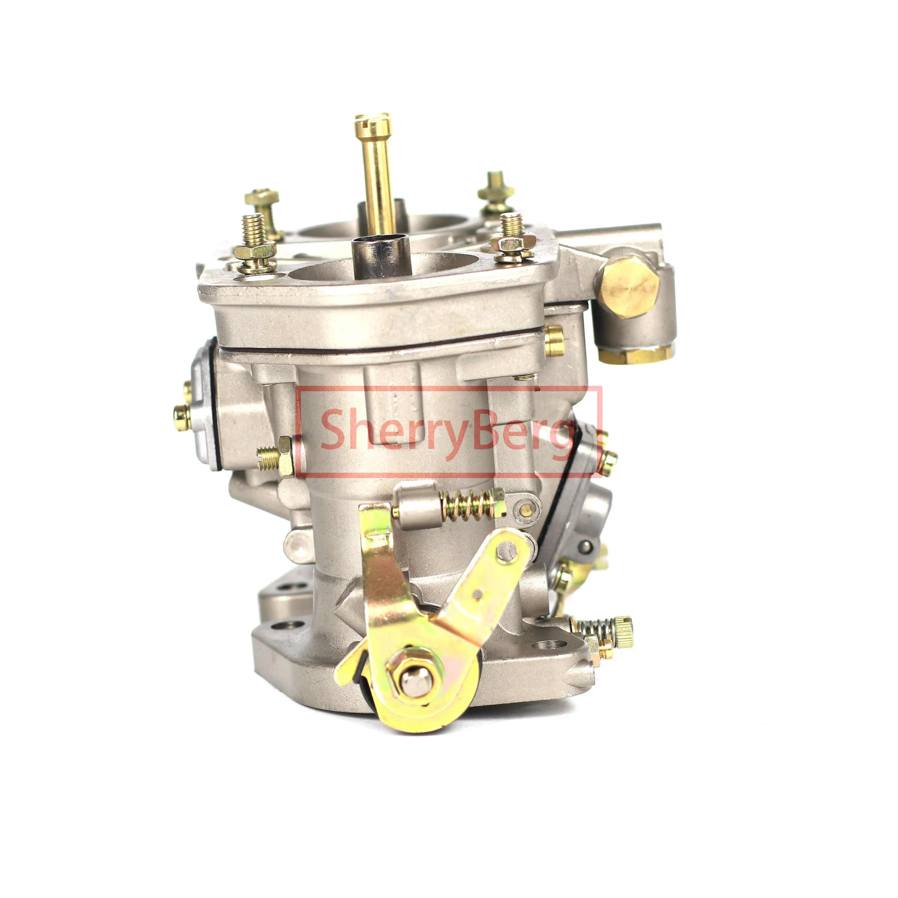Карбюратор SherryBerg carb КАРБЮРАТОР 44IDF хромированный спирт для баг/жуков/VW/Fiat/Porsche solex