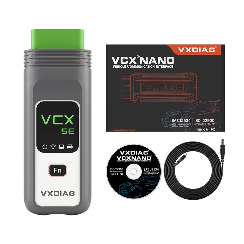 Диагностический сканер VXDIAG VCX для BMW ICOM A2 A3 NEXT OBD2 Wi-Fi автомобильный