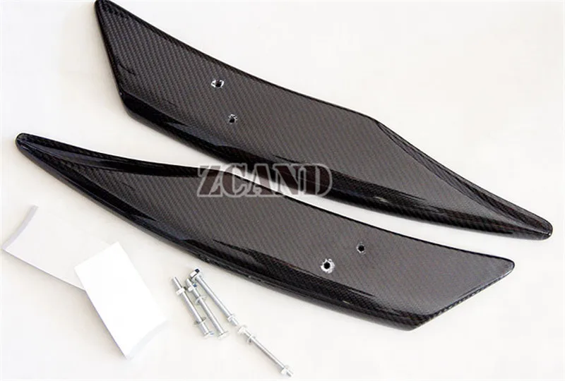 Стильный задний спойлер для багажника из настоящего углеродного волокна HM