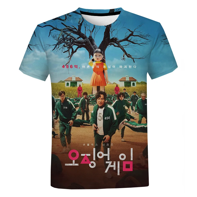 

Футболка Мужская/Женская с 3D-принтом, большого размера