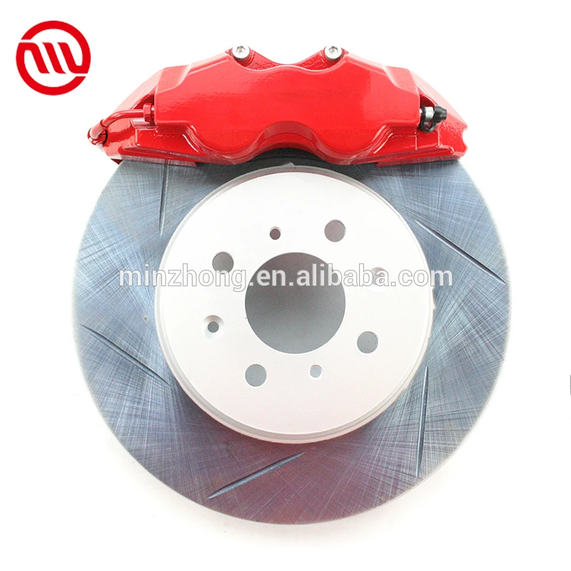

Factory Direct Sale Auto Spare Parts Drilled And Slotted Performance Front 4 Pot Car Brake Calipers Kit For Fit Gk5/Ge Rui/DF