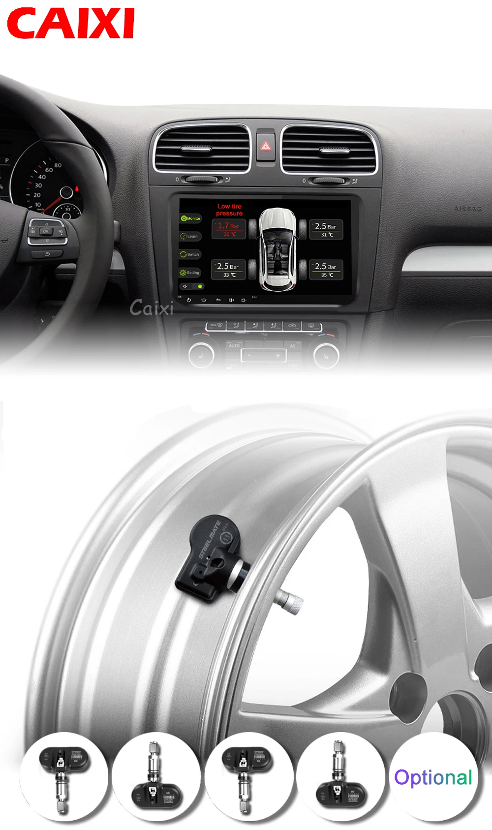 2 Din радио автомобиль Android 8,1 gps Мультимедиа для Volkswagen Skoda Octavia golf 5 6 touran passat B6 polo tiguan yeti rapid Bora