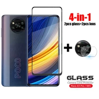 glass on poco x3 pro full cover tempered glass for xiaomi poco x3 pro nfc hd phone screen protector phone film poco x3 pro glass
