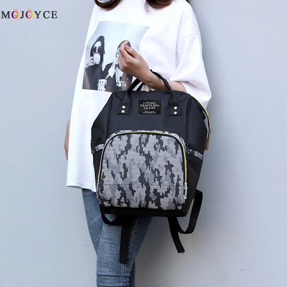 

Camouflage Backpacks Mommy Maternity Nappy Bags Big Travel Nursing Baby Bag
