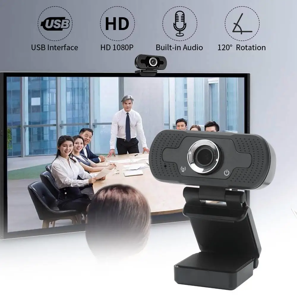 

1080P HD Web 3D Camera Live video For Computer With Noise Reduction Microphone