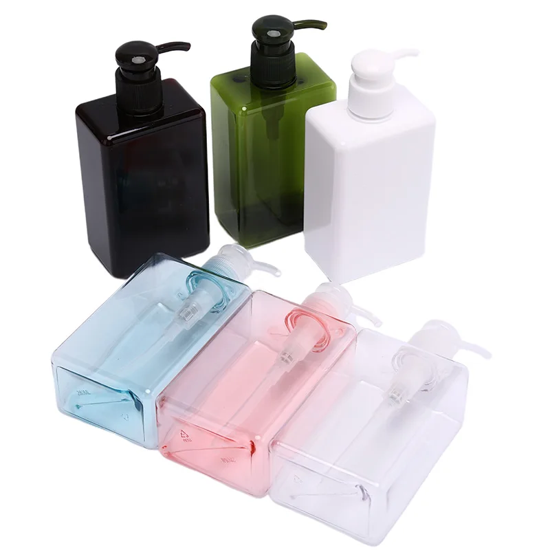 

1PC 280ml Portable Travel Pump Soap Dispenser Bathroom Sink Shower Gel Shampoo Lotion Liquid Hand Soap Pump Bottle Container