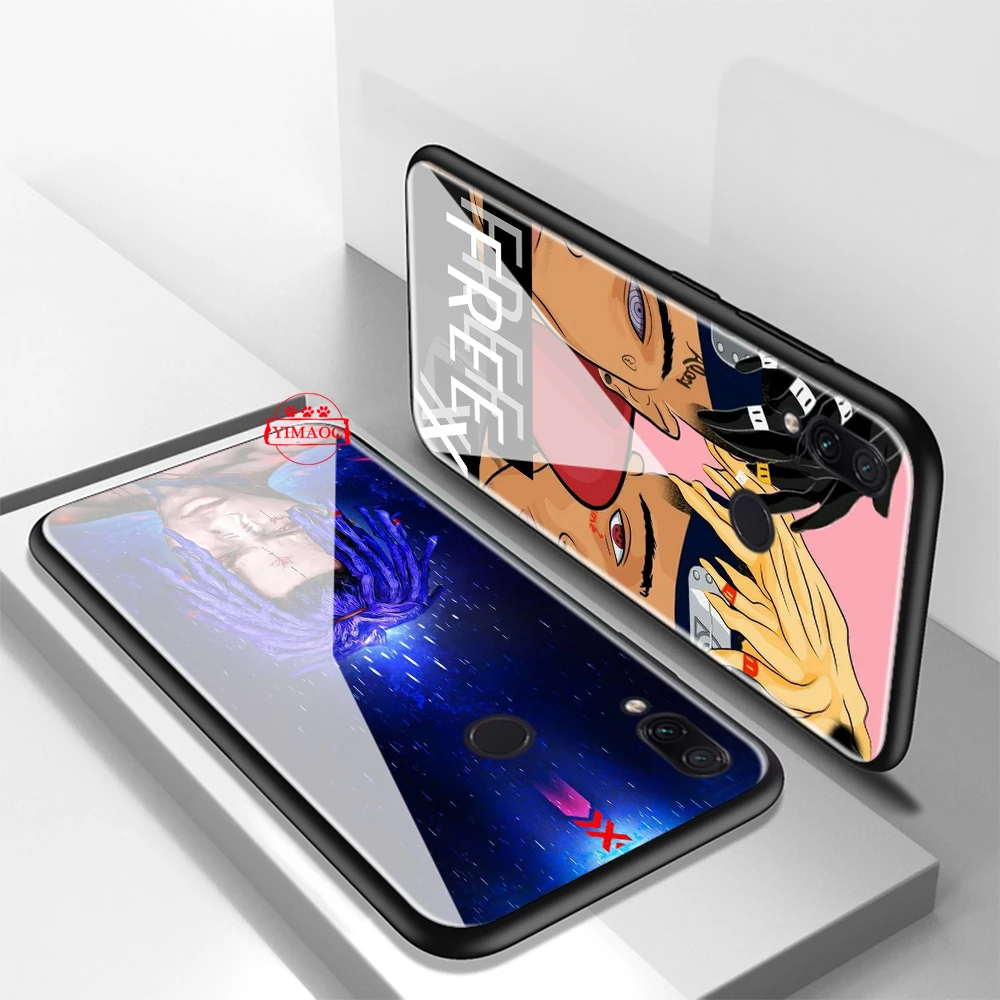 Hip-hop XXX Tenta Cion Cute Glass Case for Xiaomi 8 Lite 9 A1 A2 5X 6X F1 Redmi 4X 6A Note 5 6 7 Pro |