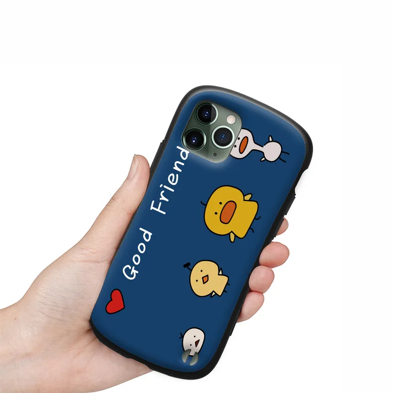 

Yellow chicken cartoon suitable for xr soft shell x protective shell Apple 12 anti-fall all-inclusive 8plus mobile phone case