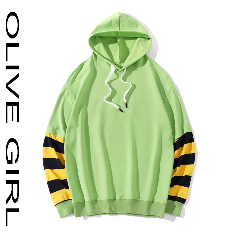 

Women Cotton Long Sleeve Top Streetwear Splicing Hoody Korean Style Sweatshirt Women Autumn Fashion Loose Women Hoodies