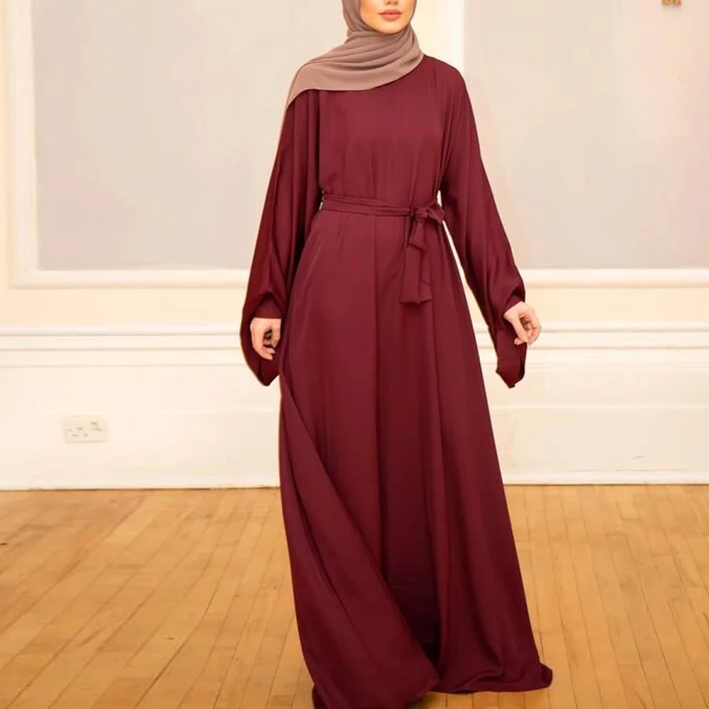 Eid Mubarek Abaya Дубай Турция мусульманская Мода хиджаб платье кафтан одежда платья для