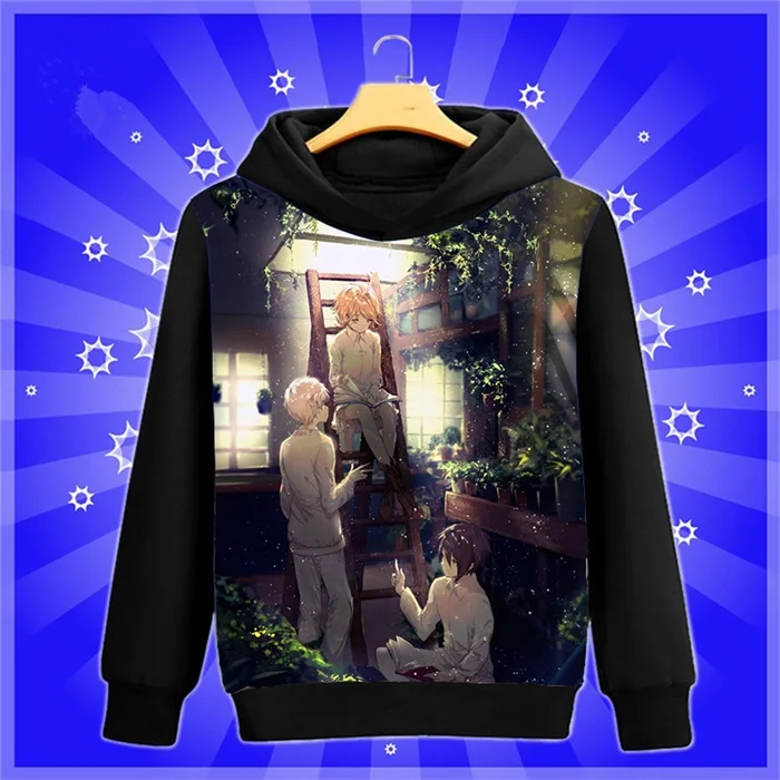 Аниме-Толстовка Manga The Promised Neverland Yakusoku no Neverland Norman cosplay Sweatshirt весна-осень мужские и женские пуловеры пальто - Цвет: 4