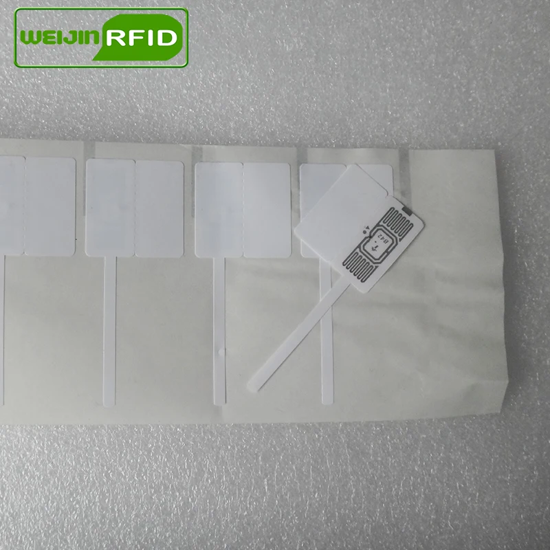 UHF RFID ювелирные изделия часы тег EPC 6C стикер 915m 868m 860 960MHZ M4e небольшой adhensive печати