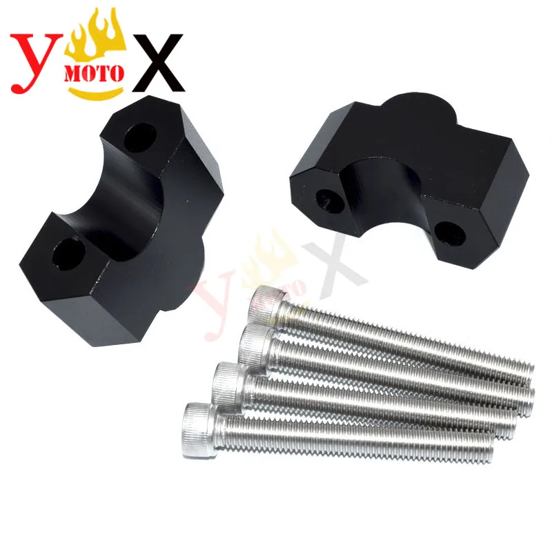 CNC Motorcycle Drag Handlebar Riser Clamp Adapter Rise Up 20MM For KAWASAKI Z750 2004-2011 2005 2006 Z1000 2007-2009 2008 | Автомобили и